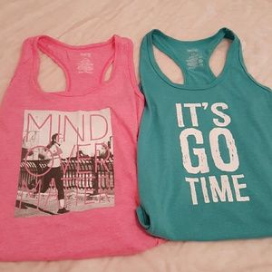 Danskin Now Racer Back Tanks